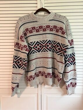 Vintage Timber Trail Unisex Knit Sweater XL
